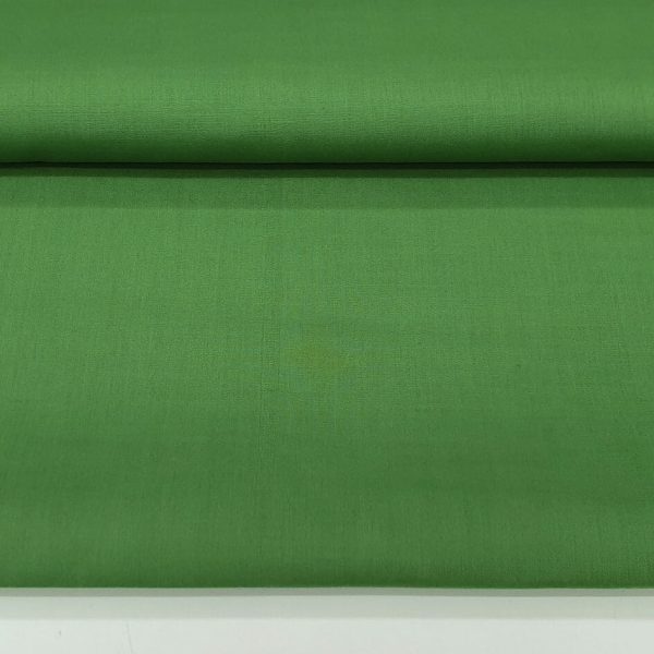 Polycotton Leaf Green