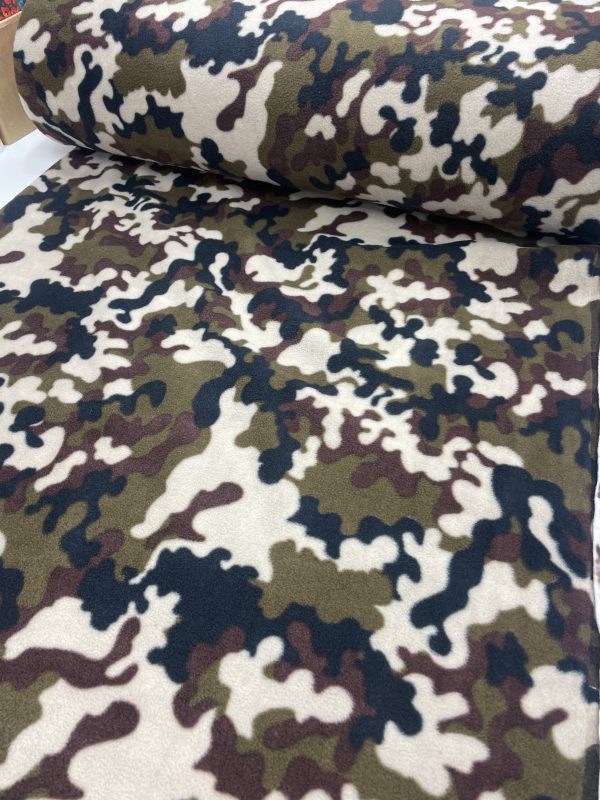 Camouflage Printed Fleece